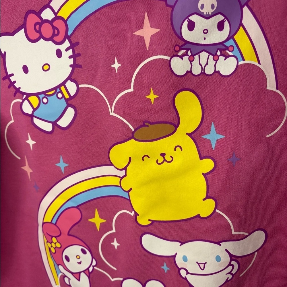Hello Kitty Fuchsia Graphic Sweater - Picture 6 of 8